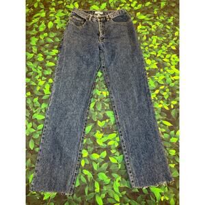 Guess Vintage Women’s Jeans Cotton straight Leg Blue Denim Size 31
